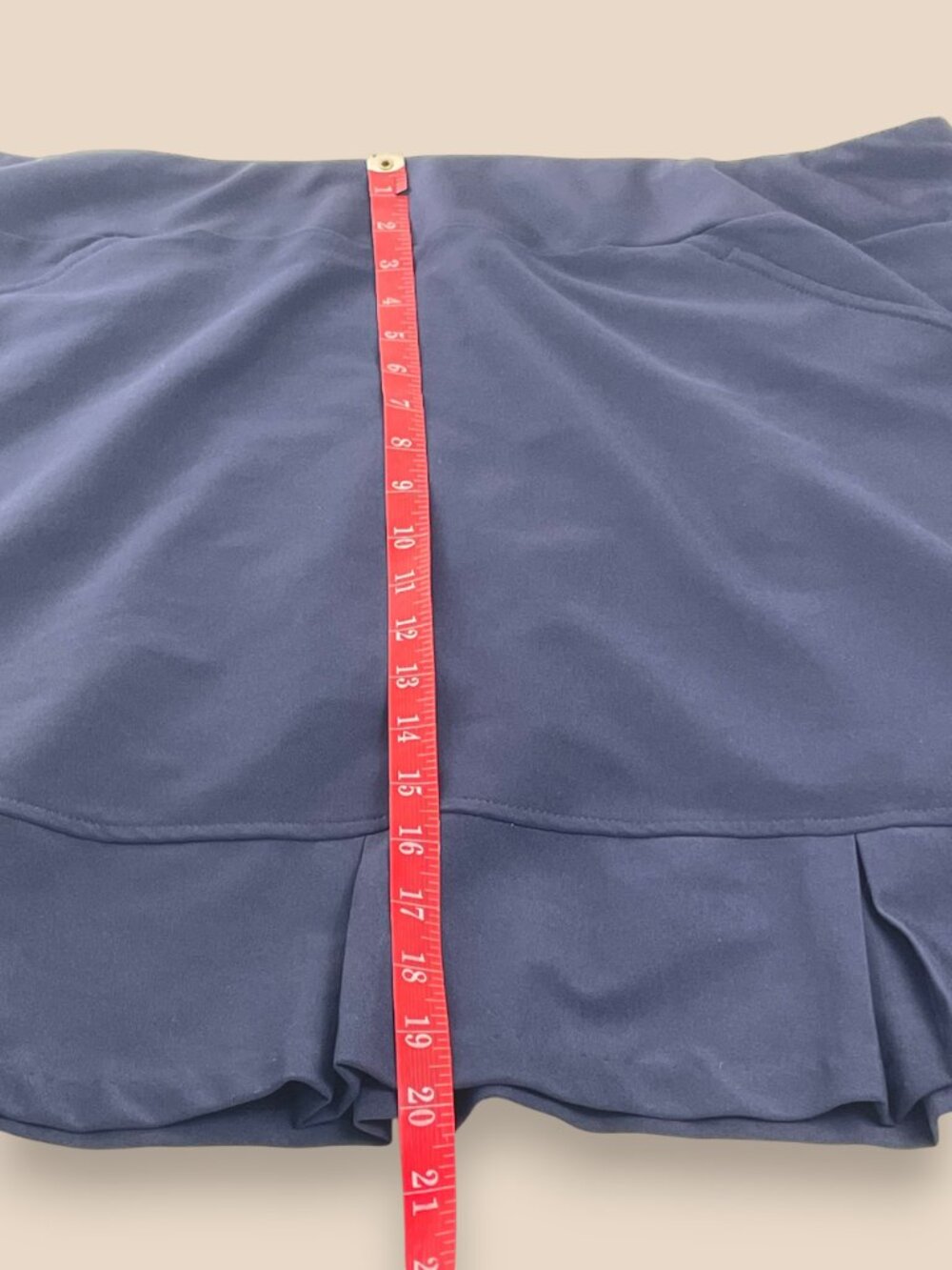 Tail Navy Blue Pleated Golf Skort Tennis Skirt Size 18 Athletic Activewear - Picture 6 of 7